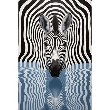 Zebra Pattern Canvas